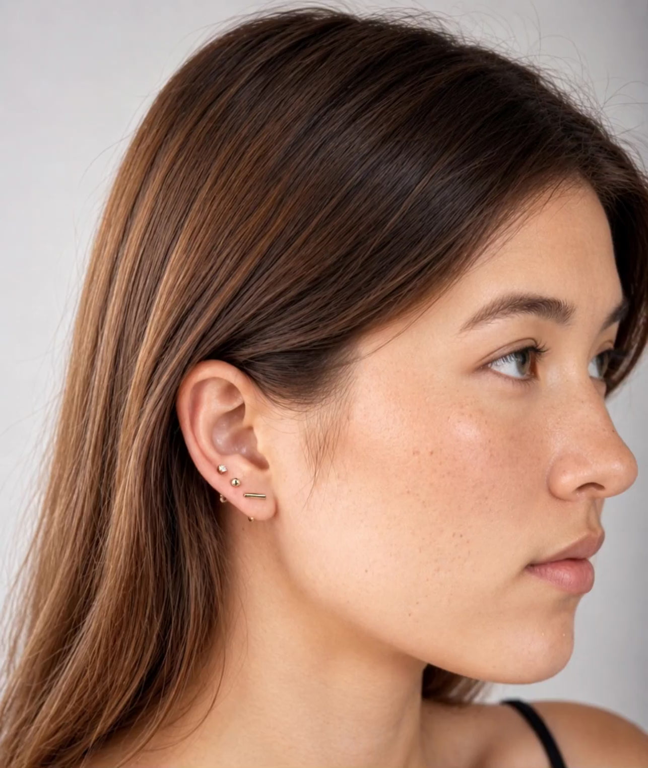 Ball Open Hoops - 18K Gold Vermeil Video