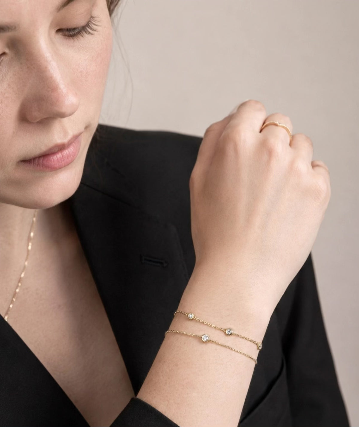 Aura Bracelet - 18K Gold Vermeil Lab Grown Diamond Video